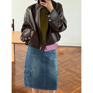 genuine leather jacket