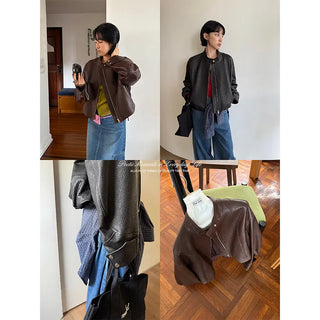 genuine leather jacket