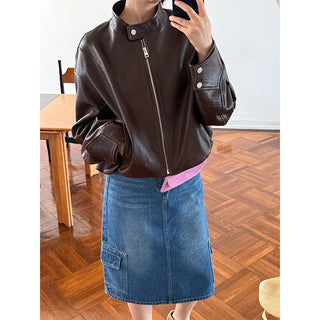 genuine leather jacket