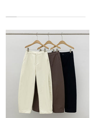 cropped casual pants