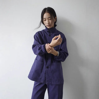 multi-pocket denim jacket