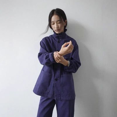 multi-pocket denim jacket