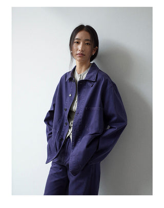 multi-pocket denim jacket