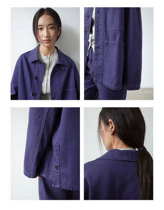 multi-pocket denim jacket