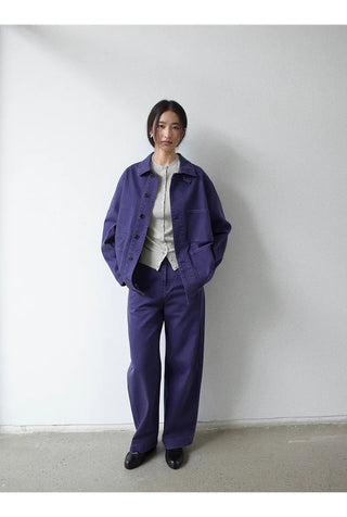 multi-pocket denim jacket