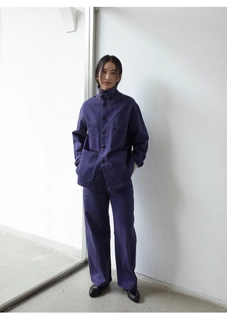 multi-pocket denim jacket