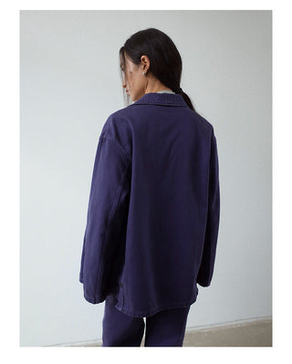 multi-pocket denim jacket