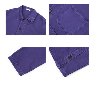 multi-pocket denim jacket