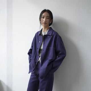 multi-pocket denim jacket