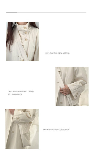 messenger trench coat