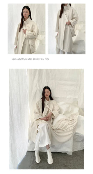 messenger trench coat