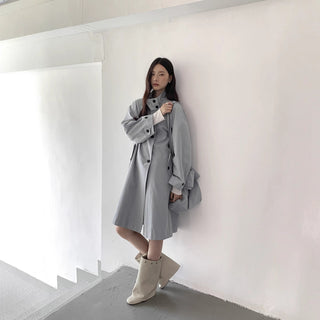 messenger trench coat