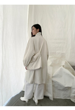 messenger trench coat