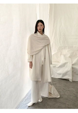 messenger trench coat