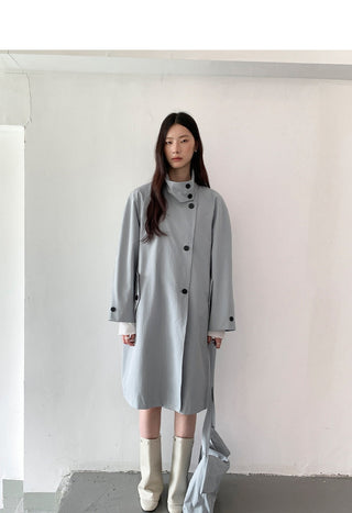 messenger trench coat