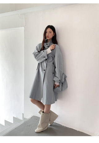 messenger trench coat