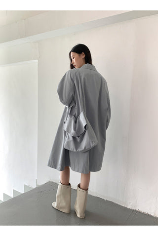 messenger trench coat