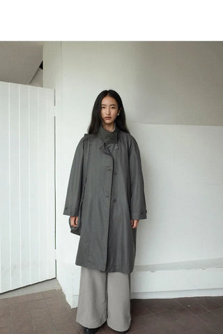 messenger trench coat