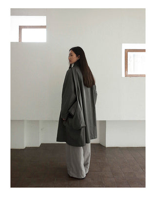 messenger trench coat