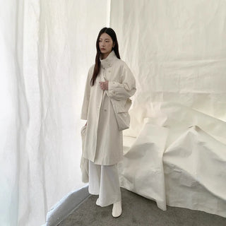 messenger trench coat