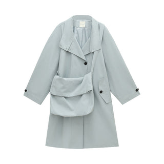 messenger trench coat