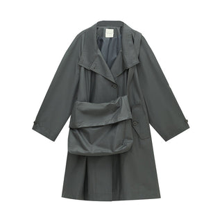 messenger trench coat