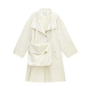 messenger trench coat