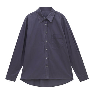 slim cotton shirt