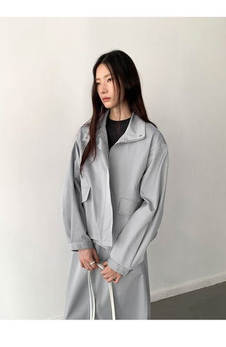 windproof short coat