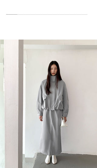 windproof short coat