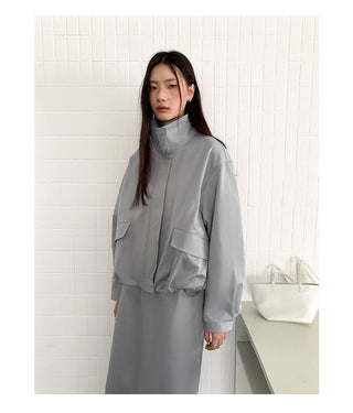 windproof short coat