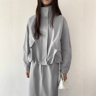 windproof short coat