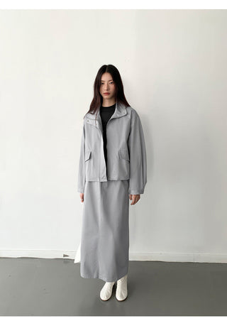 windproof short coat