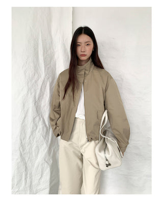 windproof short coat