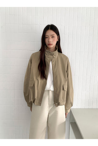 windproof short coat