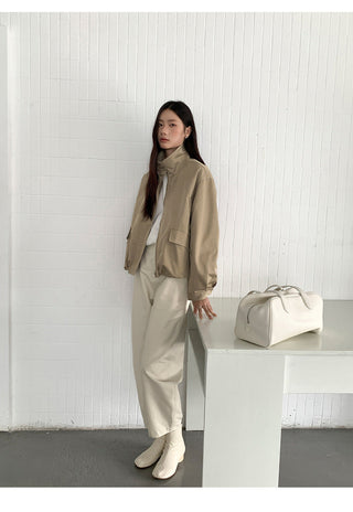 windproof short coat