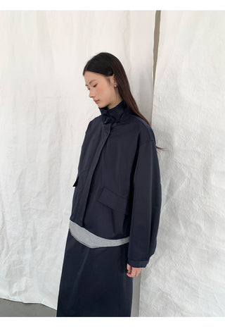 windproof short coat