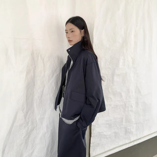 windproof short coat