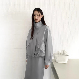 windproof short coat