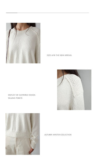 thick knit sweater