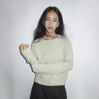 thick knit sweater