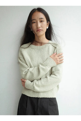 thick knit sweater