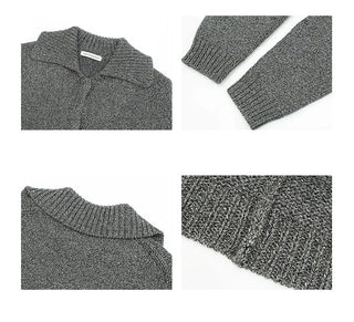 cropped cardigan sweater