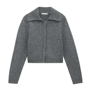 cropped cardigan sweater