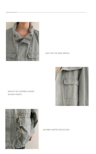 multi-pocket work jacket