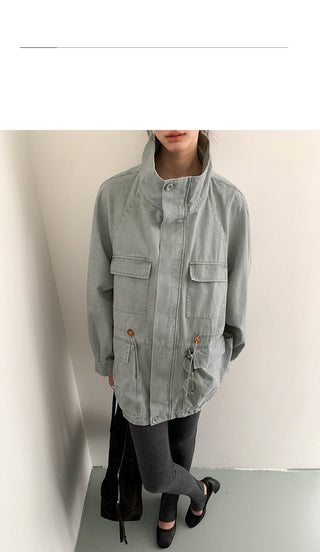multi-pocket work jacket