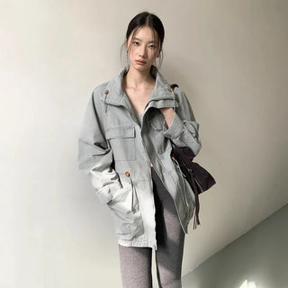 multi-pocket work jacket