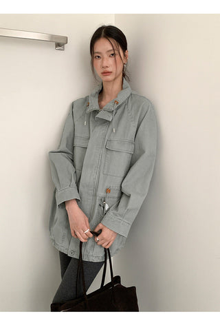 multi-pocket work jacket