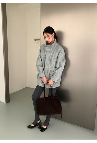 multi-pocket work jacket