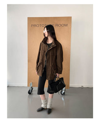 multi-pocket work jacket